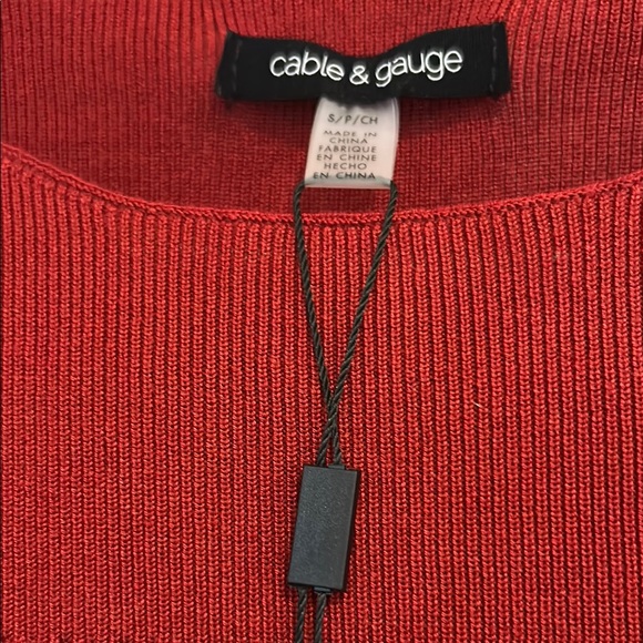 Chic Red Ribbed Two-Piece Set #28 - Picture 3 of 10